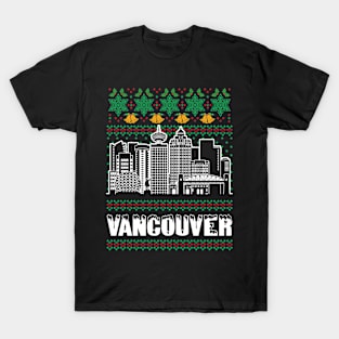 Vancouver Canada Ugly Christmas T-Shirt